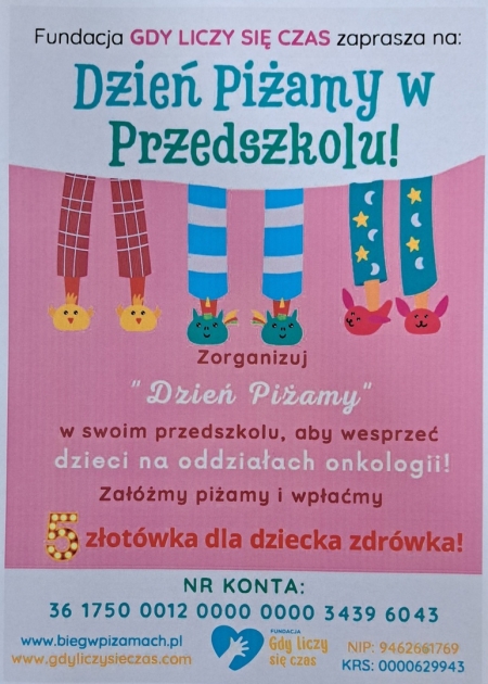 Dzień Przedszkolaka - Dzień piżamy 